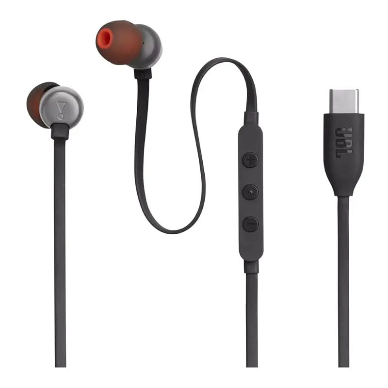 JBL ži?ne slušalice bubice Tune 310C USB-C crne