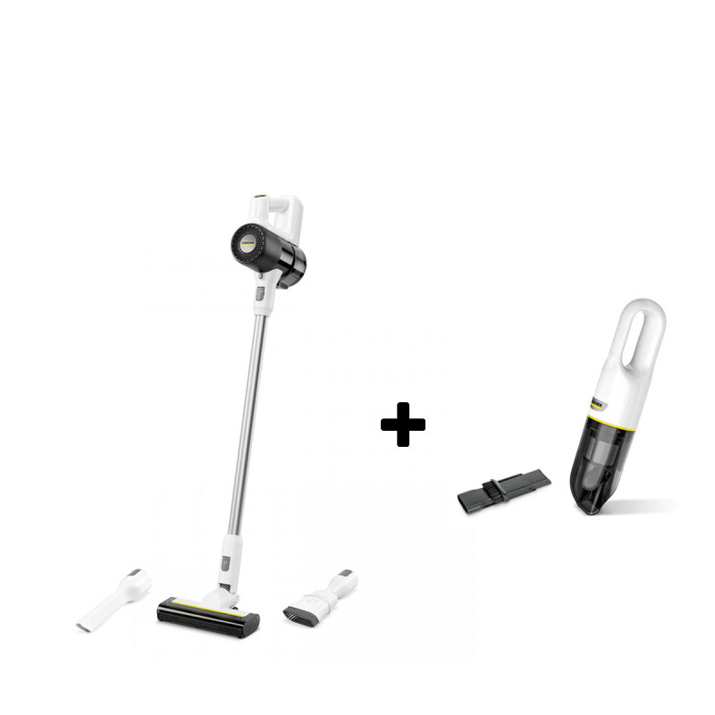 Karcher štapni usisivač KVA 2 + poklon Karcher ručni usisivač CVH2 beli