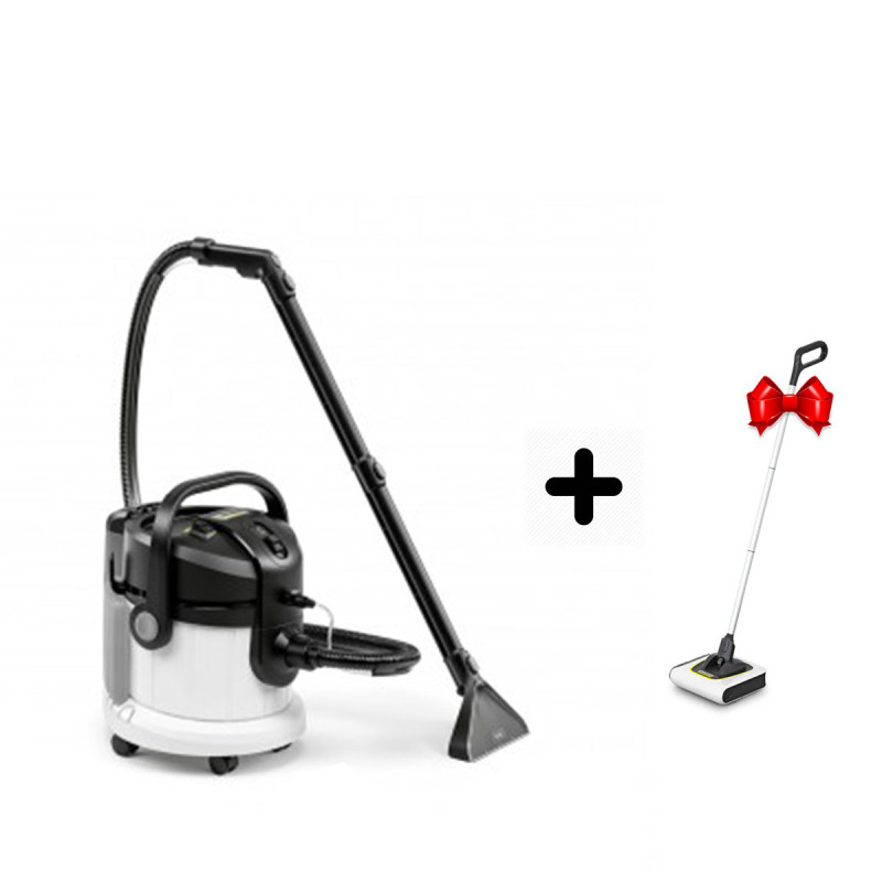 Karcher usisivač za suvo i mokro usisavanje SE 4 + akumulatorska metla KB5 EU Karcher za 1 RSD