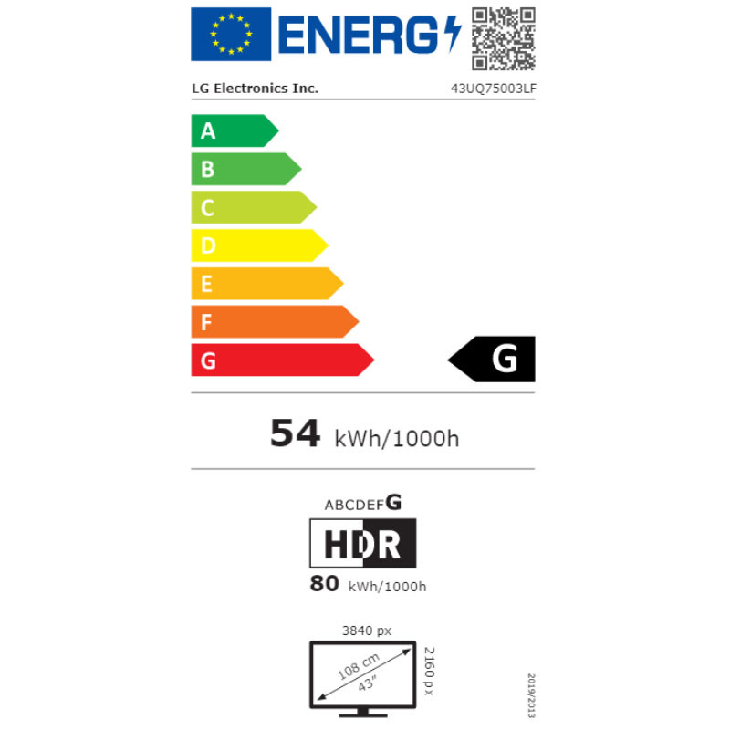 LG televizor 43UQ75003LF UHD Smart