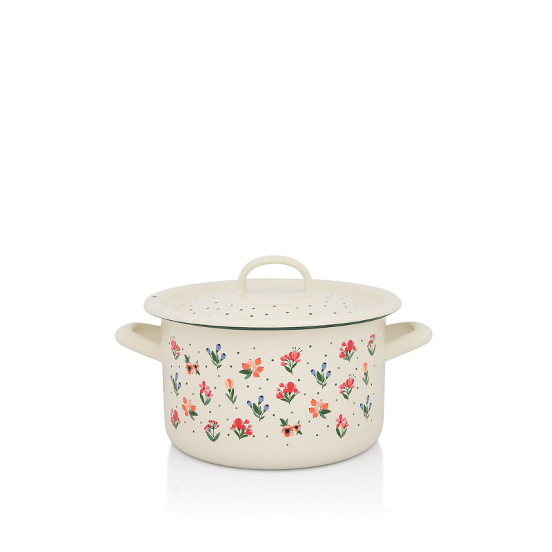 Metalac duboka šerpa CVETNE RADOSTI 18cm/3lit