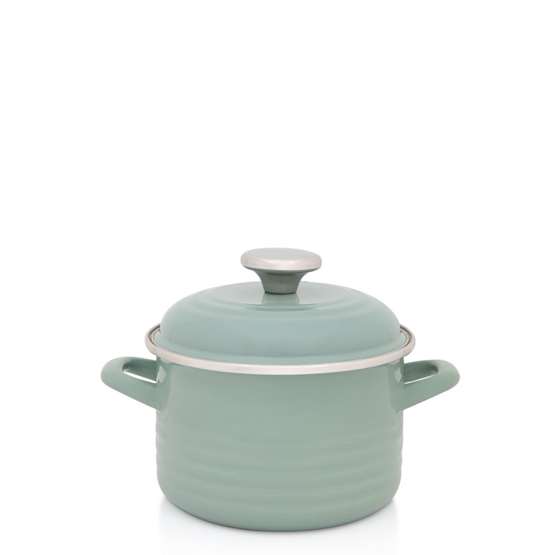 Metalac duboka šerpa WAVE ZELENA 16cm/2lit