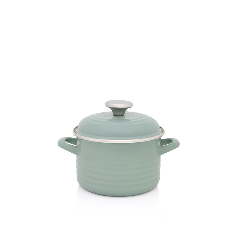Metalac duboka šerpa WAVE ZELENA 16cm/2lit