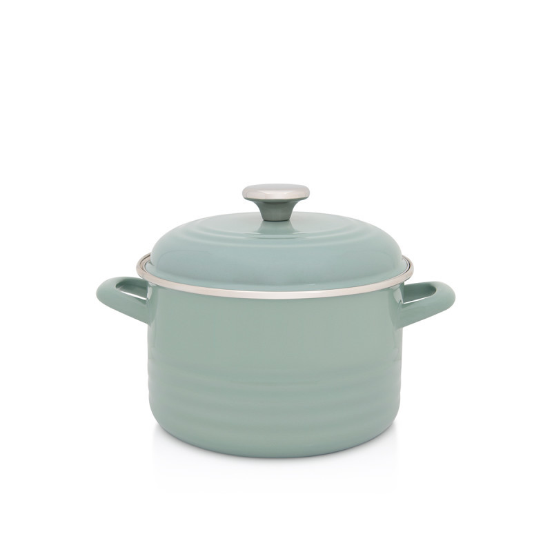 Metalac duboka šerpa WAVE ZELENA 20cm/4lit 