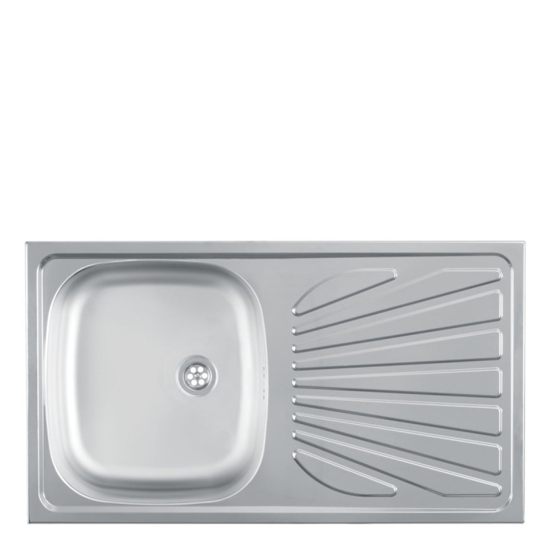 Metalac inox usadna sudopera Luna Flex 1D Ø60