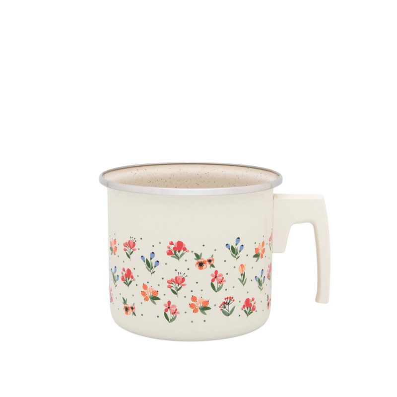 Metalac lonče za mleko CVETNE RADOSTI 14cm/1,9lit