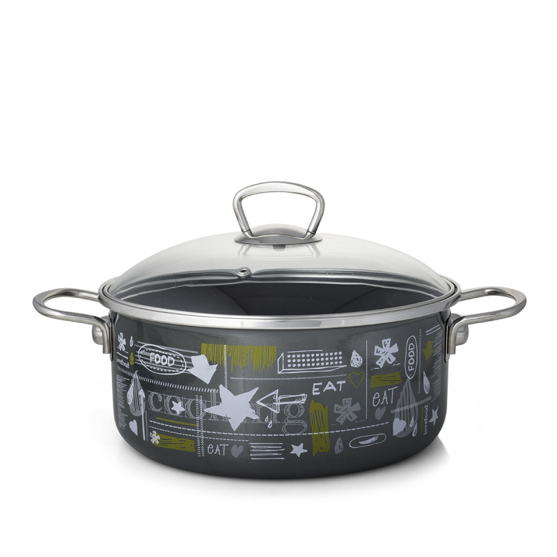 Metalac plitka šerpa FB FOOD 24cm/4,8lit