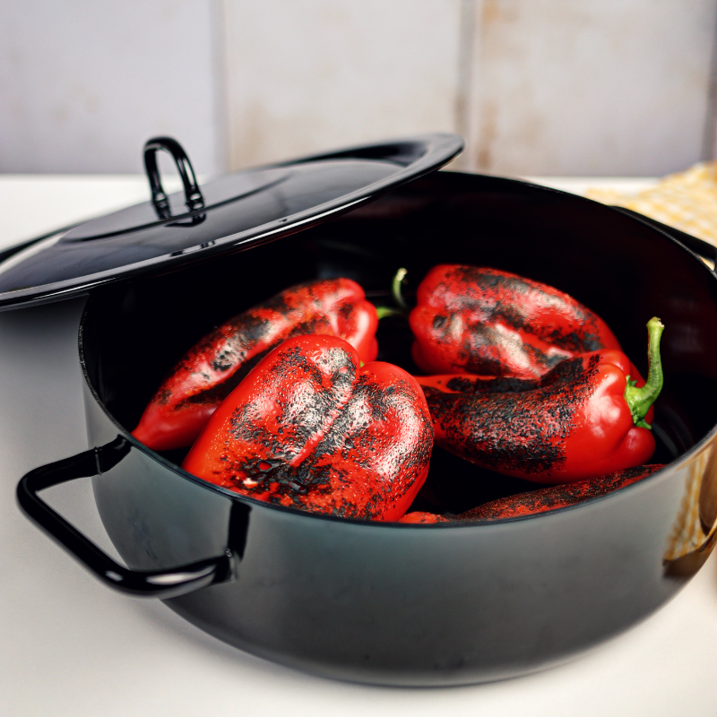 Metalac plitka šerpa MASIV 32cm/8lit