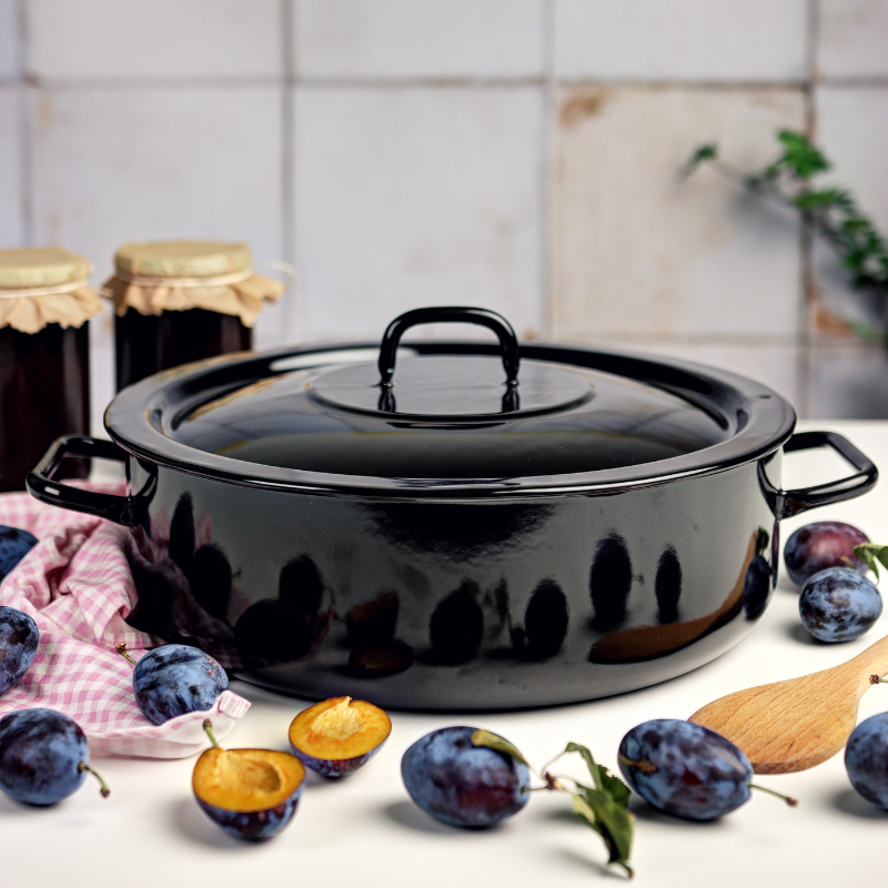 Metalac plitka šerpa MASIV 32cm/8lit