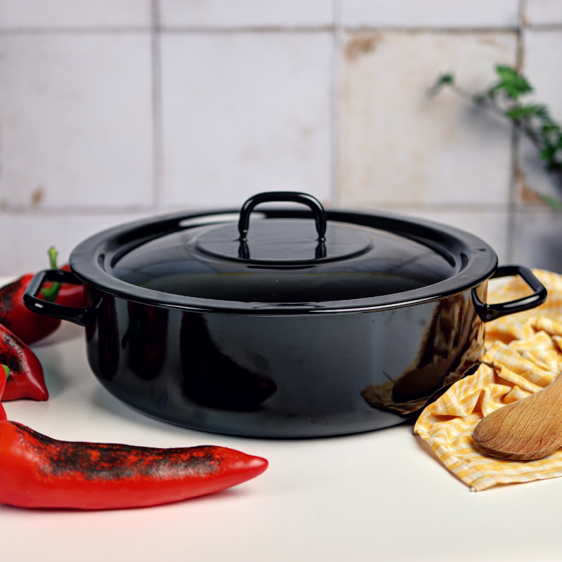 Metalac plitka šerpa MASIV 48cm/40lit