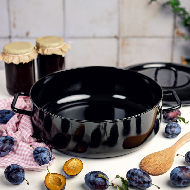 Metalac plitka šerpa MASIV 48cm/40lit