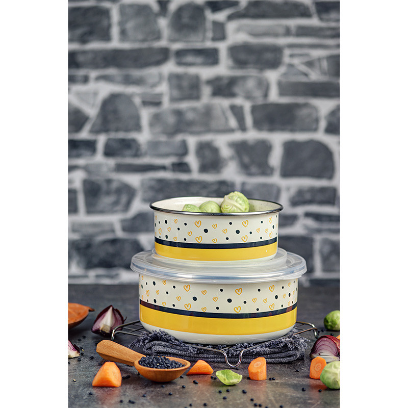 Metalac posuda za ?uvanje hrane SRCA 18cm/1,8l