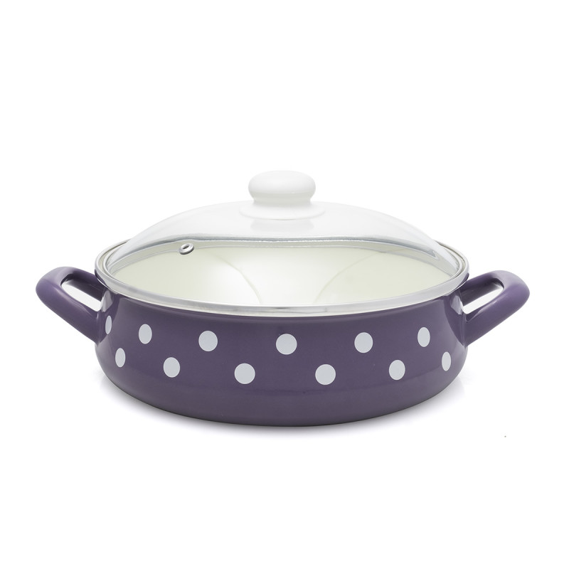 Metalac tava LJUBIČASTE TUFNE 24cm/3,4lit