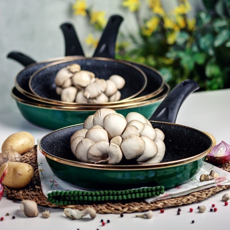 Metalac tiganj GRANITE INDUCTION ZELENI 26cm