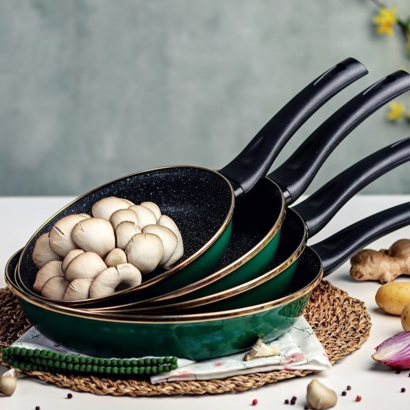 Metalac tiganj GRANITE INDUCTION ZELENI 26cm