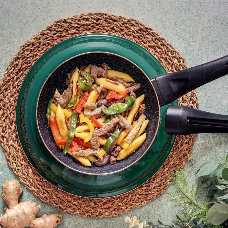 Metalac tiganj GRANITE INDUCTION ZELENI 26cm