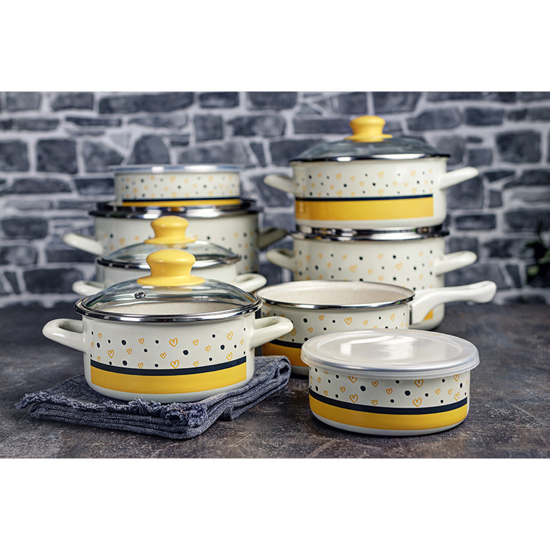 Metalac višenamenska posuda za ?uvanje hrane SRCA 14cm/0,75l