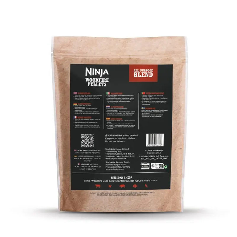 Ninja pelet za roštilj Woodfire XSKOGAPLT2EU 