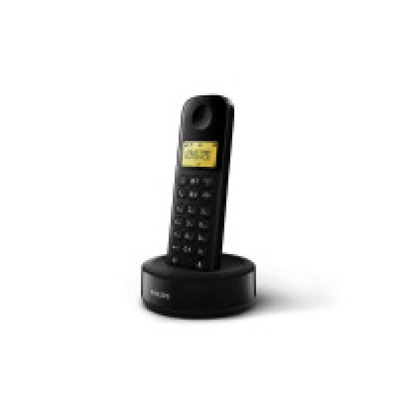 Philips Bežični telefon D1301B/53, Crna