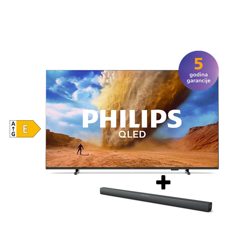 Philips QLED televizor 65PUS7810/12 Smart + poklon Philips soundbar TAB4208/10 