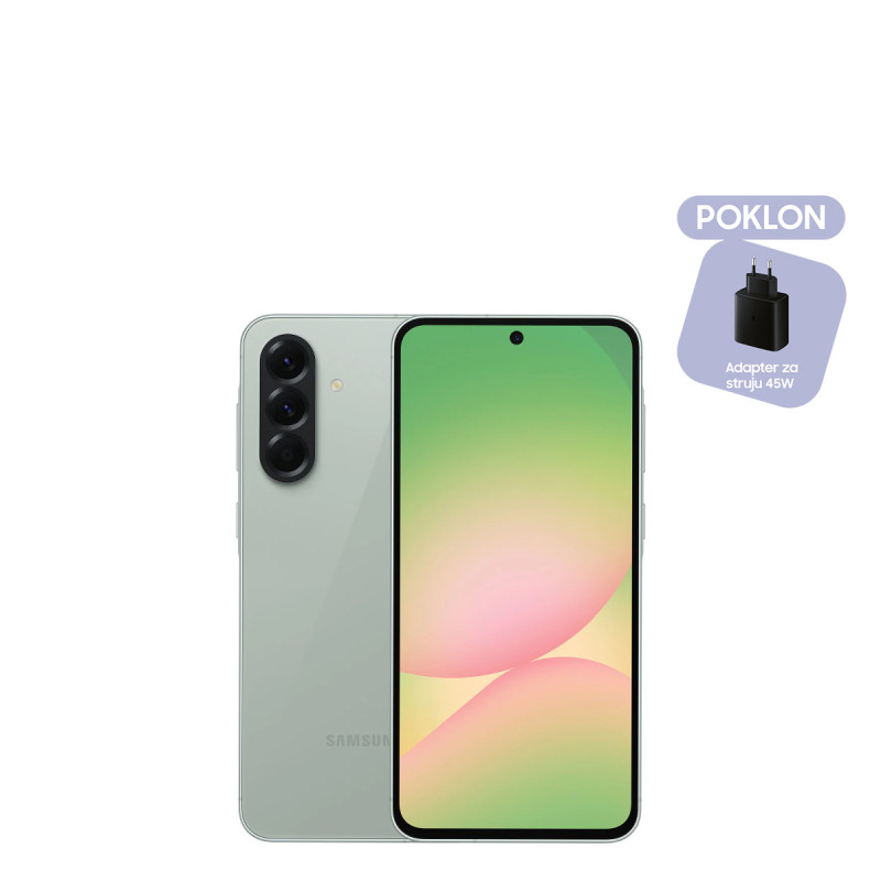 Samsung Galaxy A56 mobilni telefon 5G 8GB 128GB zelena + poklon 45W power adapter (black)