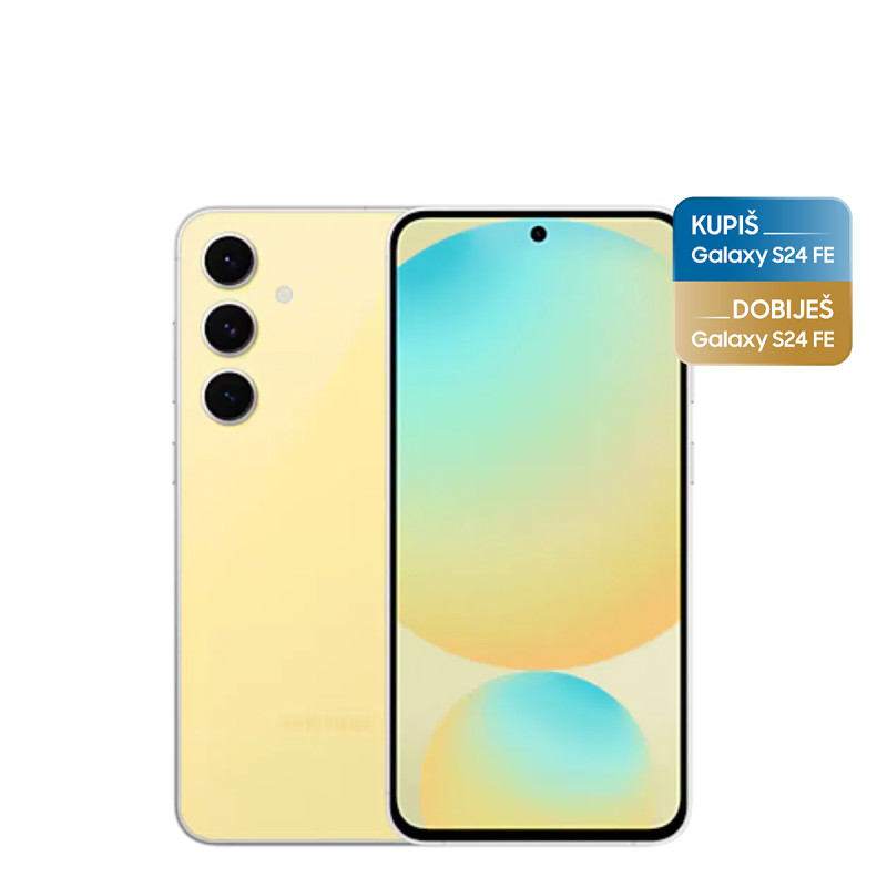 Samsung Galaxy S24 FE mobilni telefon 8GB 256GB žuta
