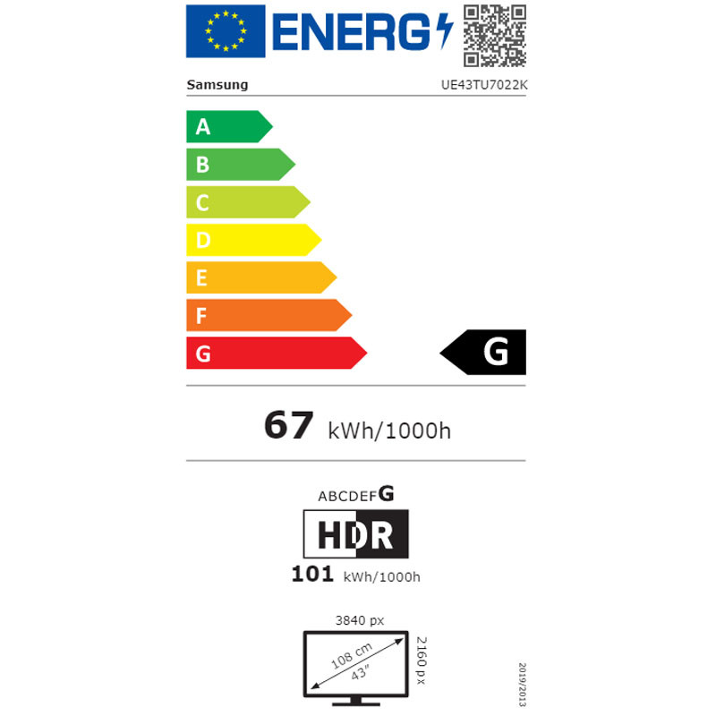 Samsung televizor LED UE43TU7022KXXH