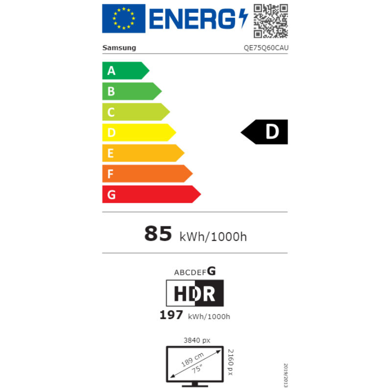 Samsung televizor QE75Q60CAUXXH Smart