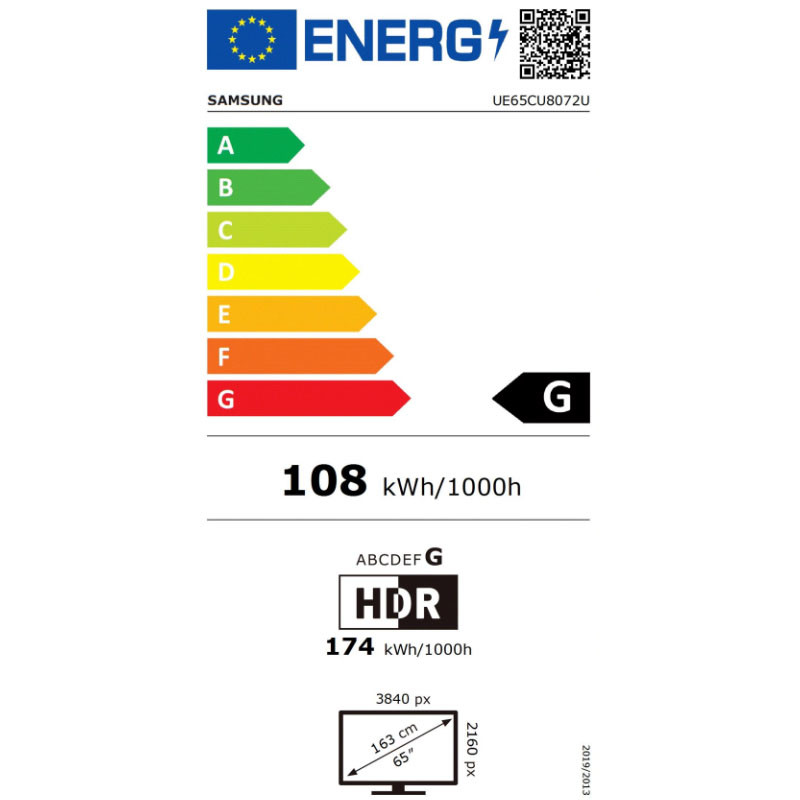 Samsung televizor UE65CU8072UXXH Smart