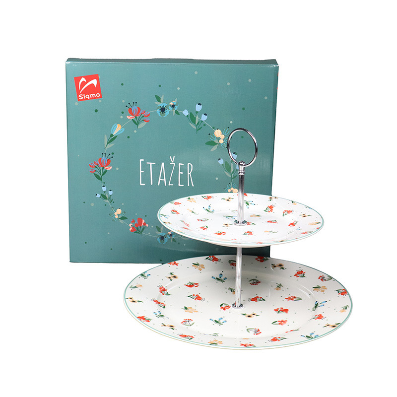 Sigma etažer JH-PL2-MET Cvetna Radost