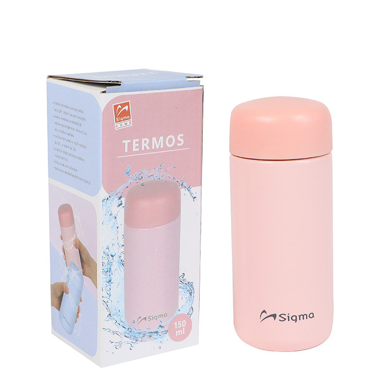Sigma inox termos TY-VF150-A roze