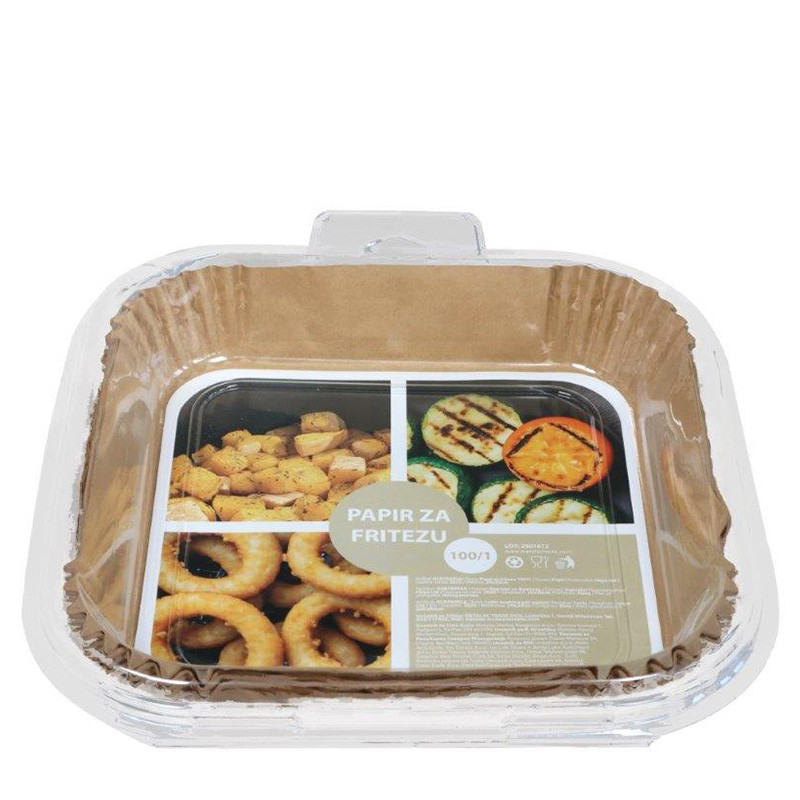Sigma papir za fritezu ?etvrtasti 20x20cm