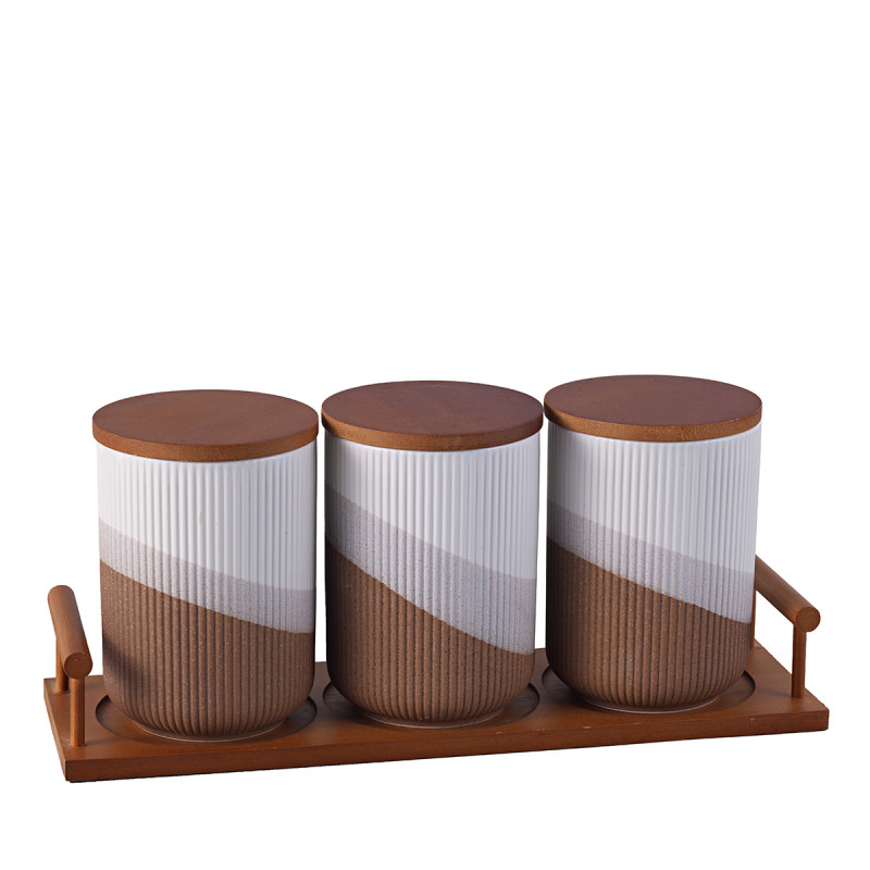 Sigma set kuhinjskih posuda sa postoljem 3/1 JY-240793-3