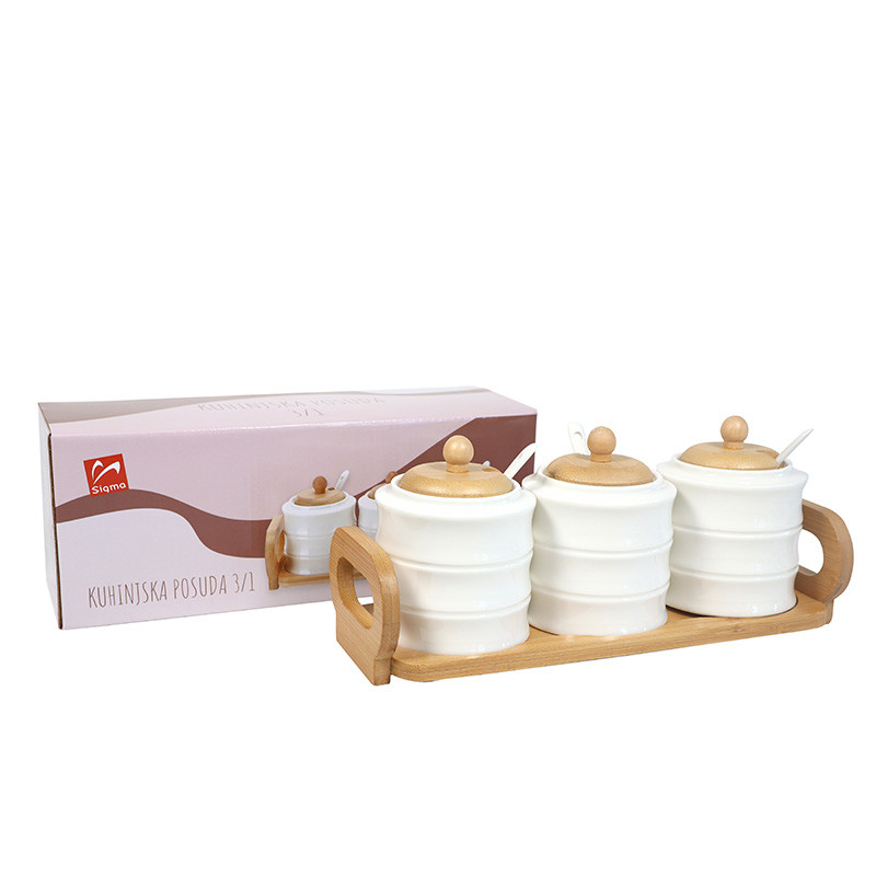 Sigma set kuhinjskih posuda sa postoljem 3/1 PJ03751