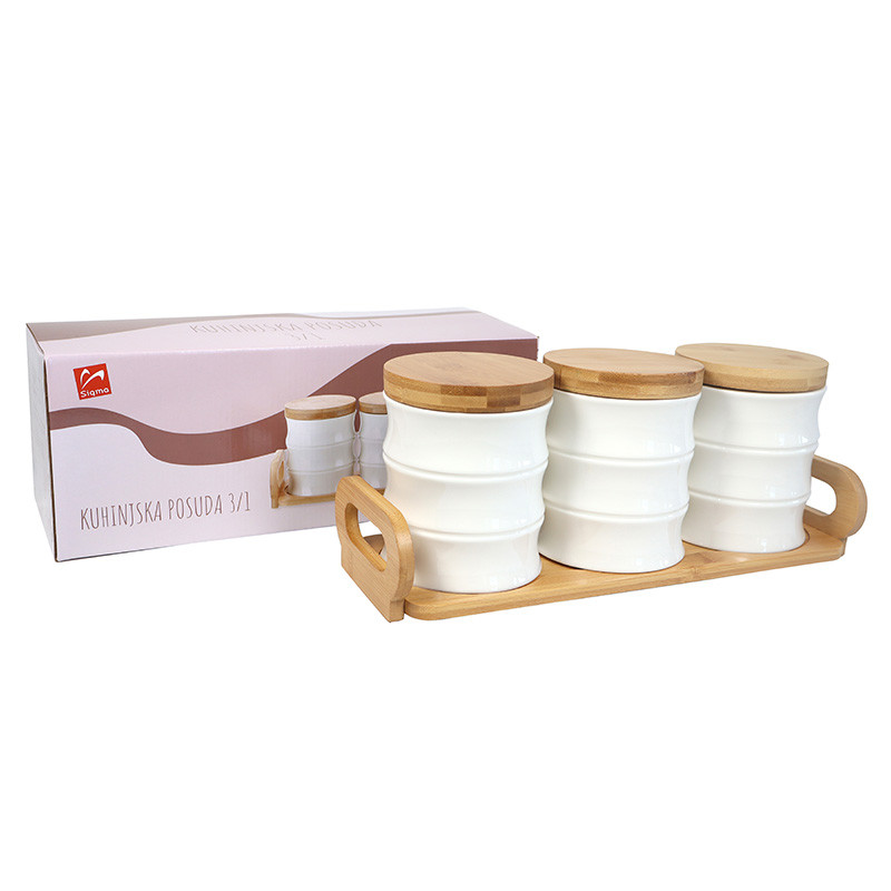 Sigma set kuhinjskih posuda sa postoljem 3/1 PJ03762-L