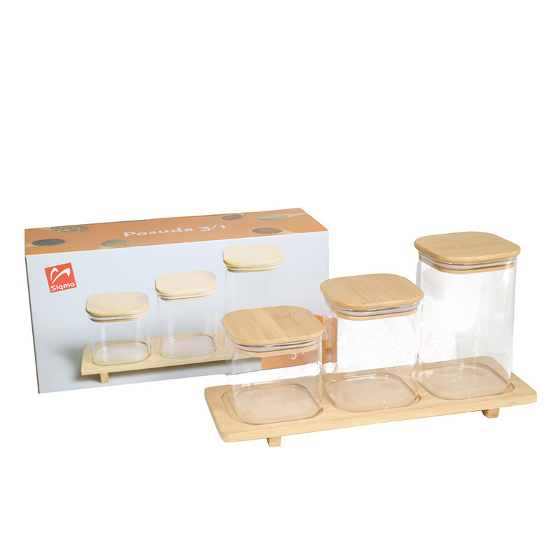 Sigma set posuda na stalku 3/1 QGB-24020