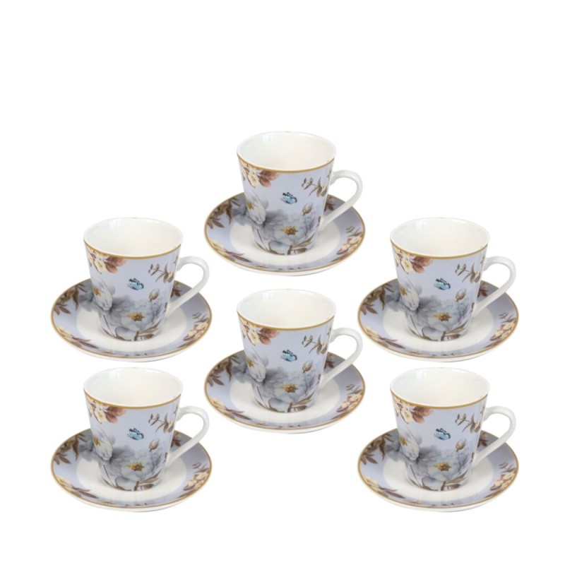 Sigma set šoljica 6/1 JH-150V-157-LILA ROSE