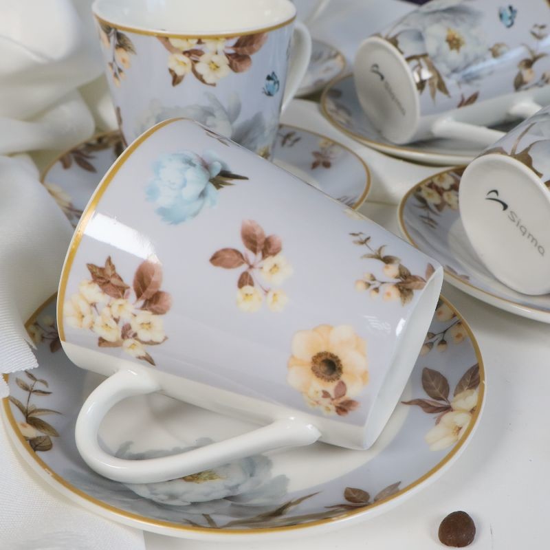 Sigma set šoljica 6/1 JH-150V-157-LILA ROSE