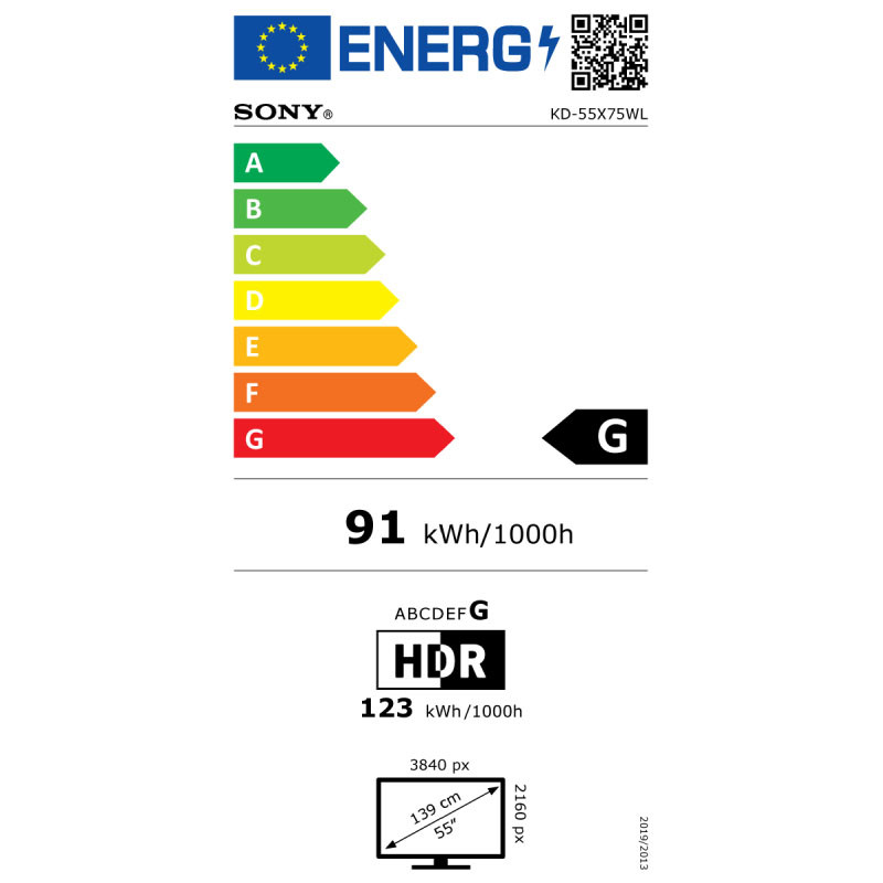 Sony televizor  KD55X75WLPAEP LED Smart