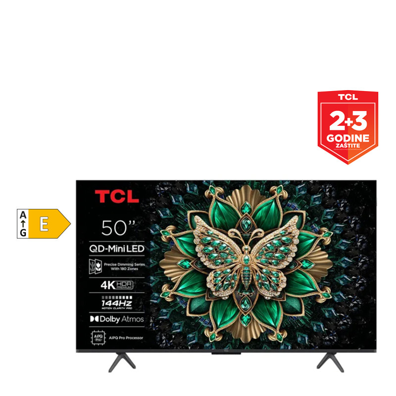 TCL televizor 50C6K QLED-MINI LED 