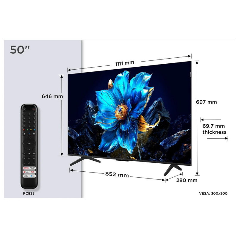 TCL televizor 50P7K QLED