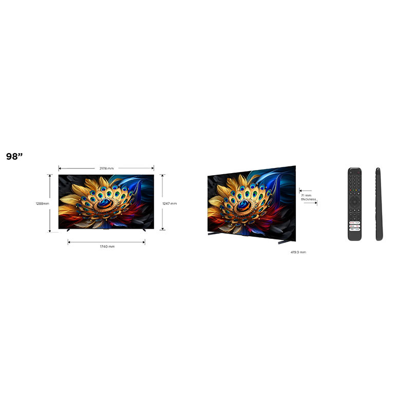 TCL televizor 98C655 QLED