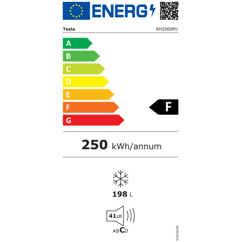 Tesla horizontalni zamrziva? RH2000M1 