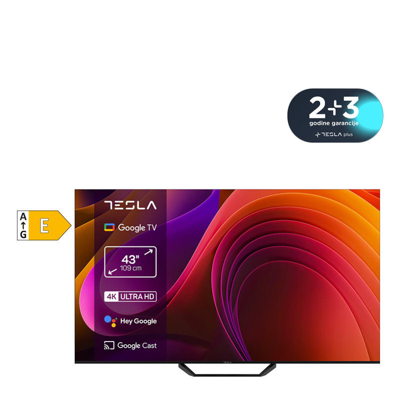 Tesla LED televizor 43E655BUS Smart