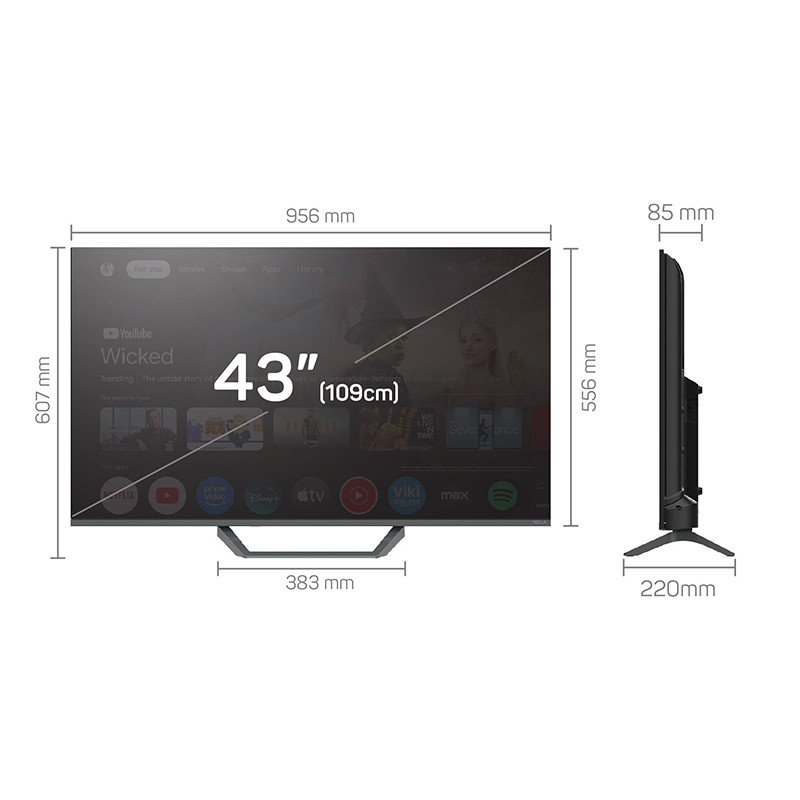 Tesla QLED televizor Q43E655GUS Smart