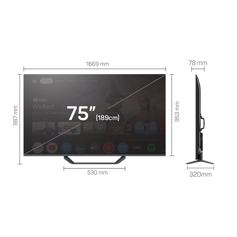 Tesla QLED televizor Q75E655GUS Smart