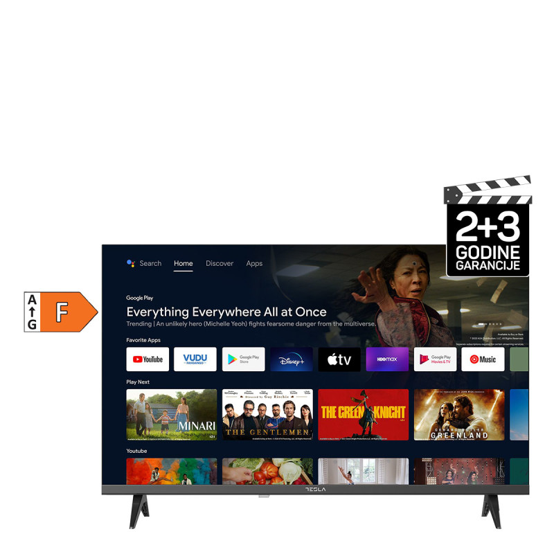 Tesla televizor 40E635BFS Smart LED