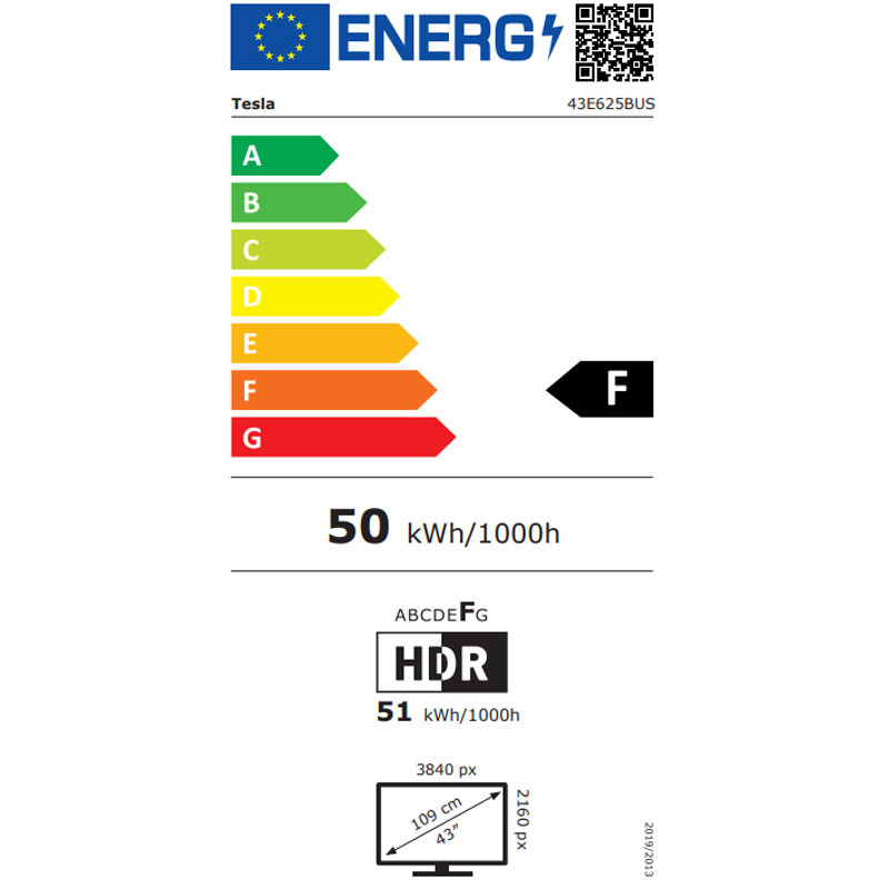 Tesla televizor 43E625BUS LED Smart