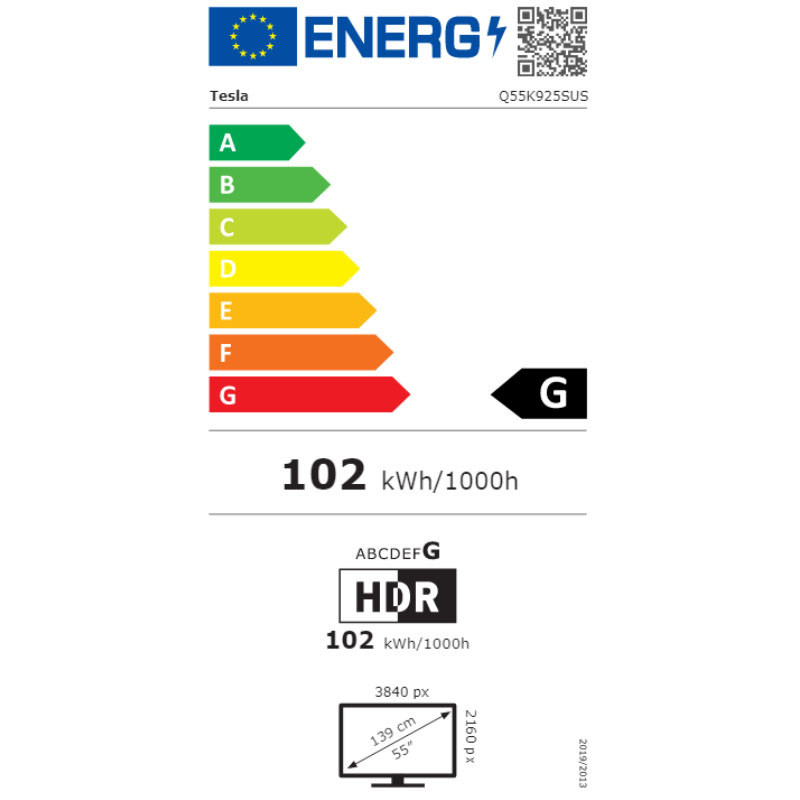 Tesla televizor Q55K925SUS Smart
