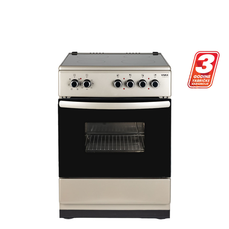 Vivax električni šporet FC-04602VCF S 